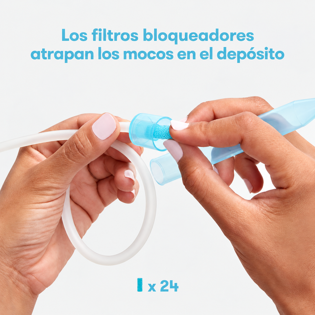 Aspirador Nasal para bebe (20 filtros)