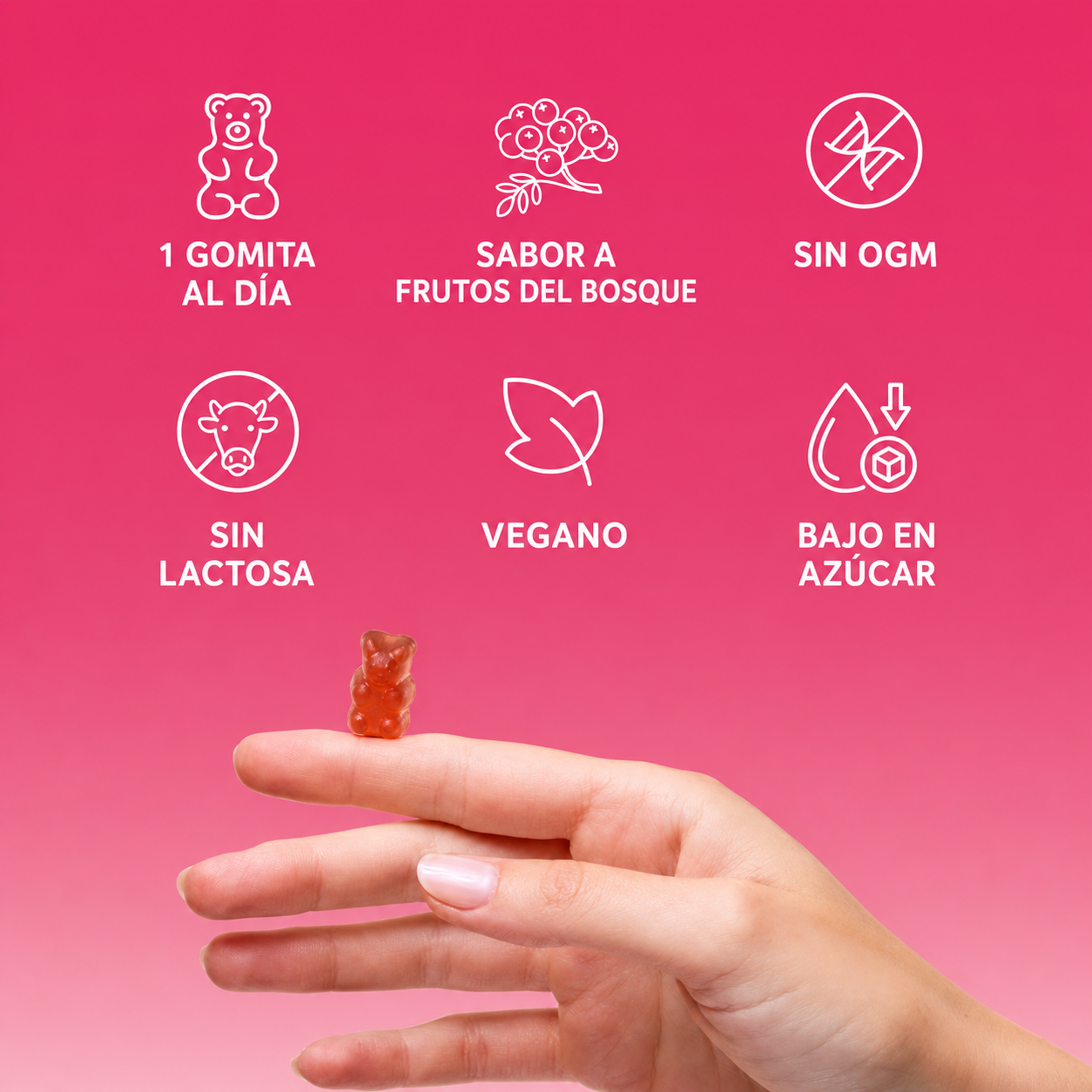 Gomitas de Biotina