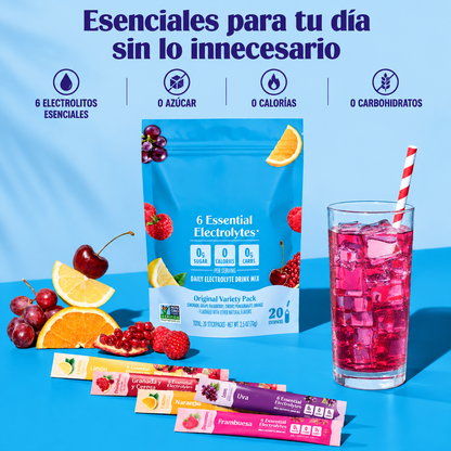 Electrolitos Premium Sin Azúcar