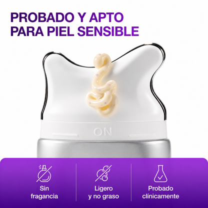 Crema reafirmante con colágeno