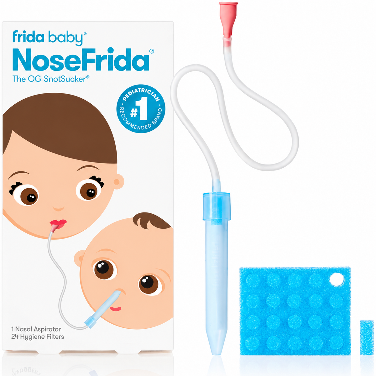 Aspirador Nasal para bebe (20 filtros)