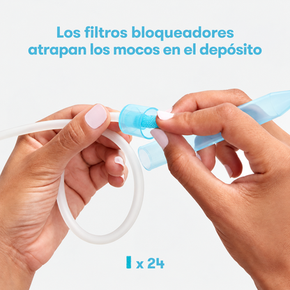 Aspirador Nasal para bebe (20 filtros)